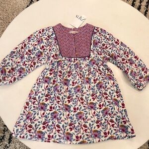 NWT: Zara floral print 5-6 years 116 CM